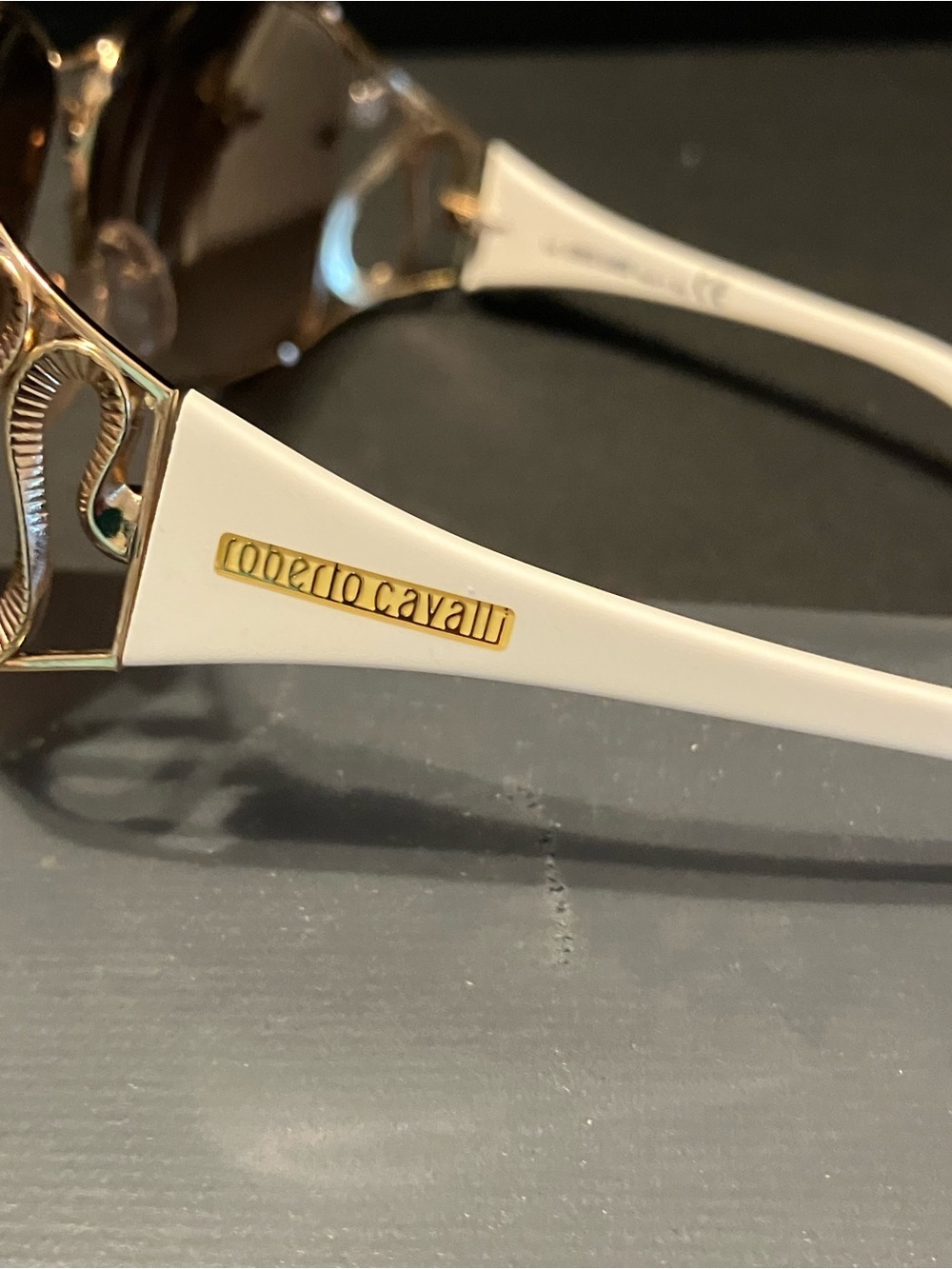 ROBERTO CAVALLI CALIPSO SUNGLASSES IN WHITE FANTASTIC CONDITION - Picture 3 of 6